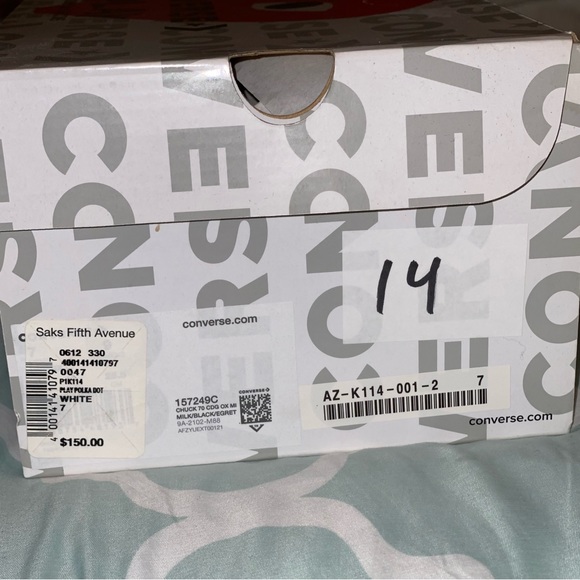 Comme des Garçons PLAY Converse Sneakers - Picture 10 of 10